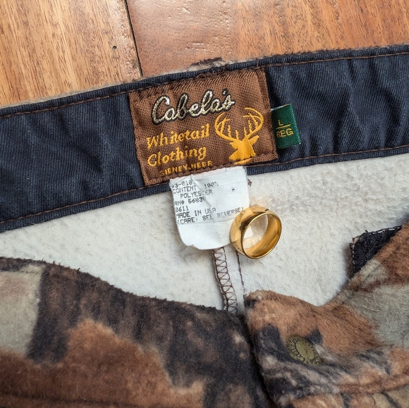Cabela's Vintage Forest Camo Pants (L) - Picture 4 of 9